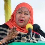 Tanzanian President Samia Suluhu Hassan.