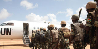 Burundi peacekeepers.