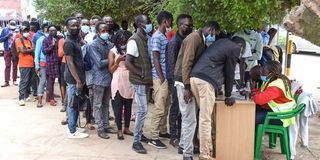 Kenya election.