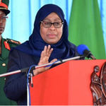 Tanzanian President Samia Suluhu Hassan.