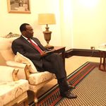Tanzanian Opposition leader Freeman Mbowe and President Samia Suluhu.