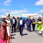 Tanzania's President Samia Suluhu Hassan.