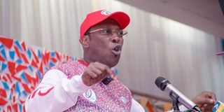 Chadema Chairman Freeman Mbowe.