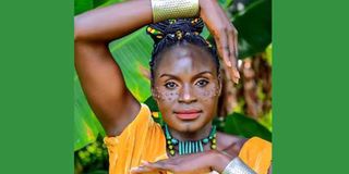 Multi-lingual Ugandan singer Suzan Kerunen.