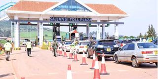 Kampala-Entebbe Expressway in Uganda.