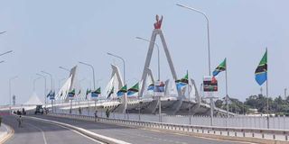 Tanzania bridge.