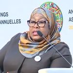 Tanzanian President Samia Suluhu Hassan.