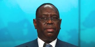 Senegal's President Macky Sall.