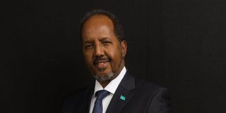 Somalia's President Hassan Sheikh Mohamud.