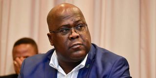 DR Congo President Felix Tshisekedi.