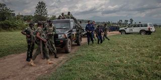 DR Congo security officials.