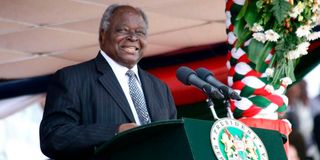 Mwai Kibaki.