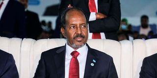 Somalia's new President Hassan Sheikh Mohamud.