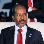 Somalia's new President Hassan Sheikh Mohamud.