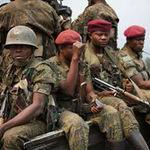 DR Congo soldiers.
