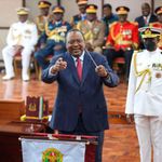 Kenyan President Uhuru Kenyatta 