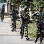 Burundi soldiers.
