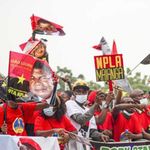 Angola election campaigns.