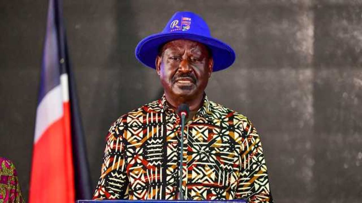 Raila Odinga.