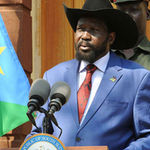 South Sudanese President Salva Kiir.