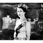 Queen Elizabeth II in an official portrait taken on June 1, 1953. 