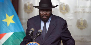 South Sudan's President Salva Kiir.