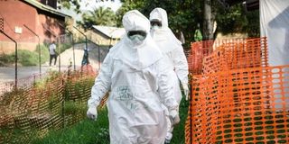 An Ebola Treatment Unit (ETU).