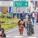 Uganda-Rwanda border.