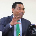 Tanzania's Finance and Planning Minister Mwigulu Nchemba.