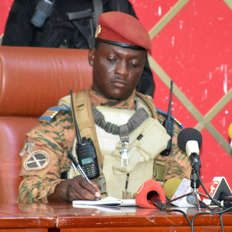 Coup leader Ibrahim Traore officially appointed Burkina Faso president