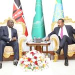 Kenyan President William Ruto and Ethiopian Prime Minister Abiy Ahmed.