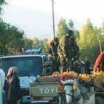 Ethiopian security forces on patrol