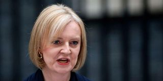 British Prime Minister Liz Truss 