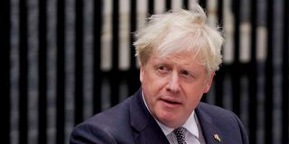 Former British PM Boris Johnson 