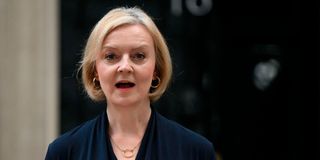 British Prime Minister Liz Truss 