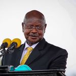 Ugandan President Yoweri Museveni. 