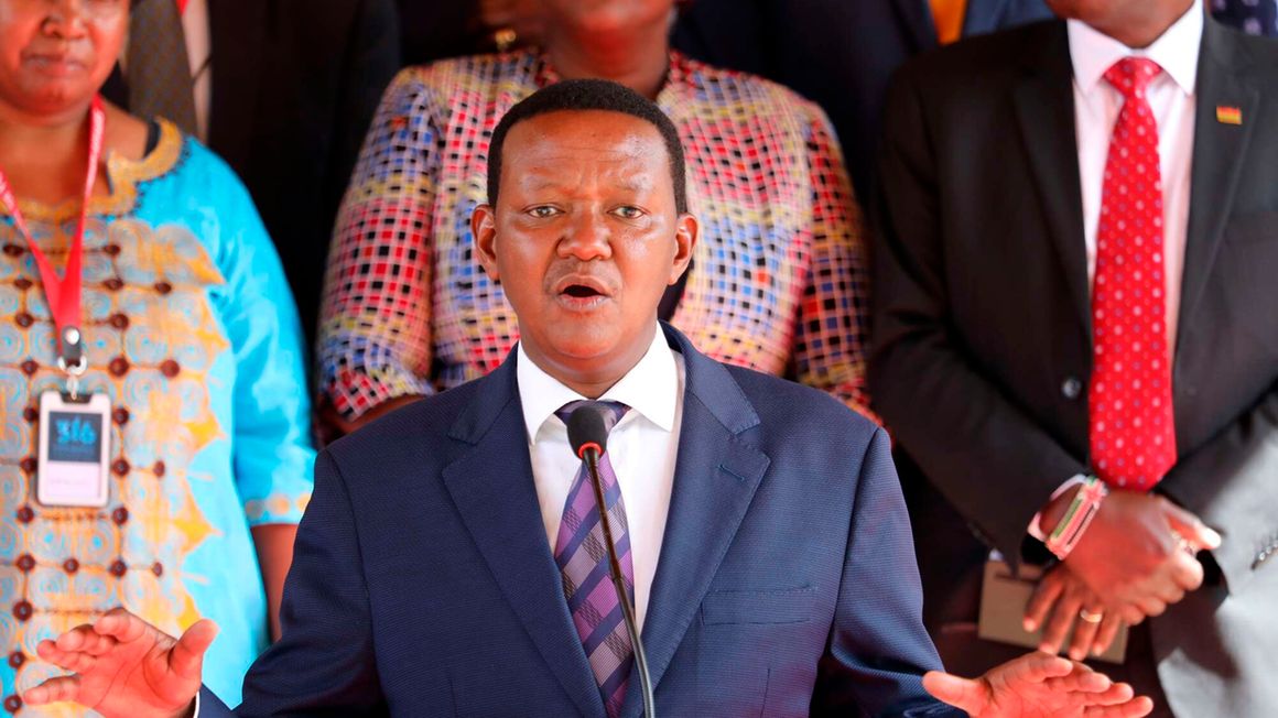 Kenya's Minister for Foreign and Diaspora Affairs Alfred Mutua