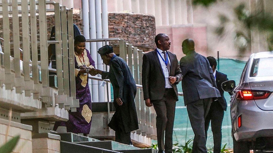 Former Nigerian President Olusegun Obasanjo