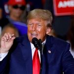 Former US president Donald Trump 
