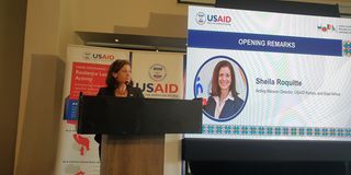 USAID Kenya and East Africa Deputy Mission Director Sheila Roquette 