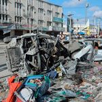car bombings education ministry in Mogadishu, Somalia 