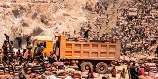 Shabara mine near Kolwezi in DR Congo