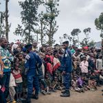 Displaced people North Kivu province 