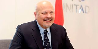 ICC chief prosecutor Karim Khan