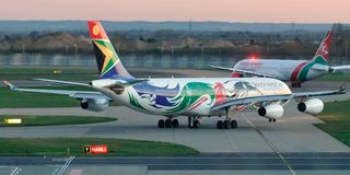 Kenya Airways and the South African Airways