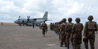 KDF troops to DR Congo