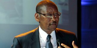 Rwanda’s Central Bank Governor John Rwangombwa