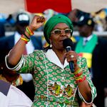 Former Zimbabwean first lady Grace Mugabe