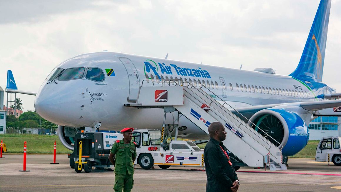 Air Tanzania's Airbus A220