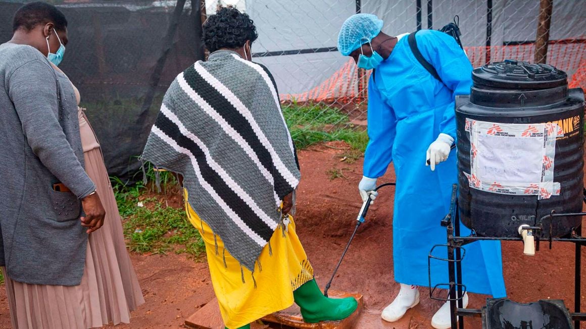 Ebola outbreak in Uganda 